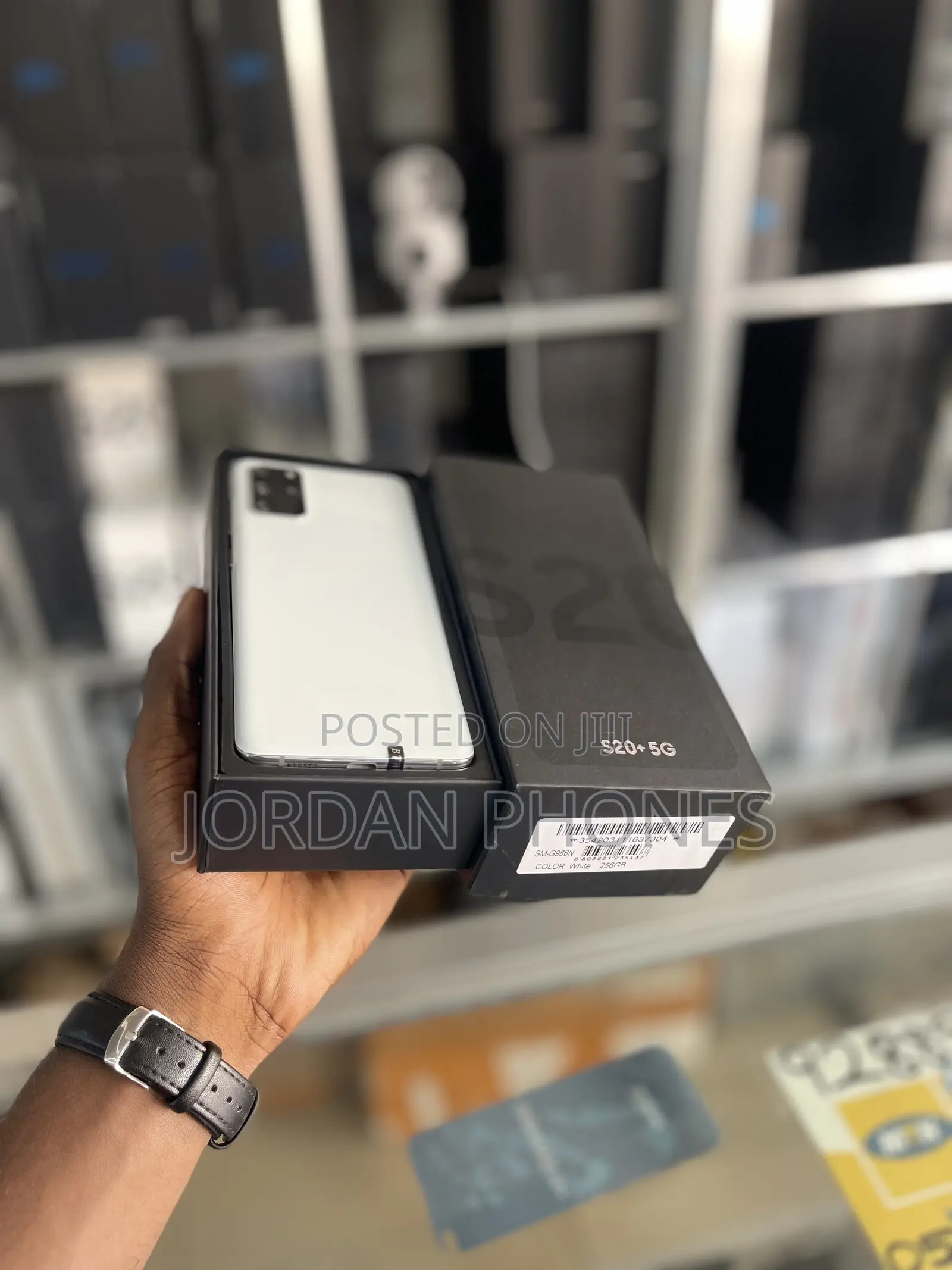 New Samsung Galaxy S20+ 5G 256 GB White