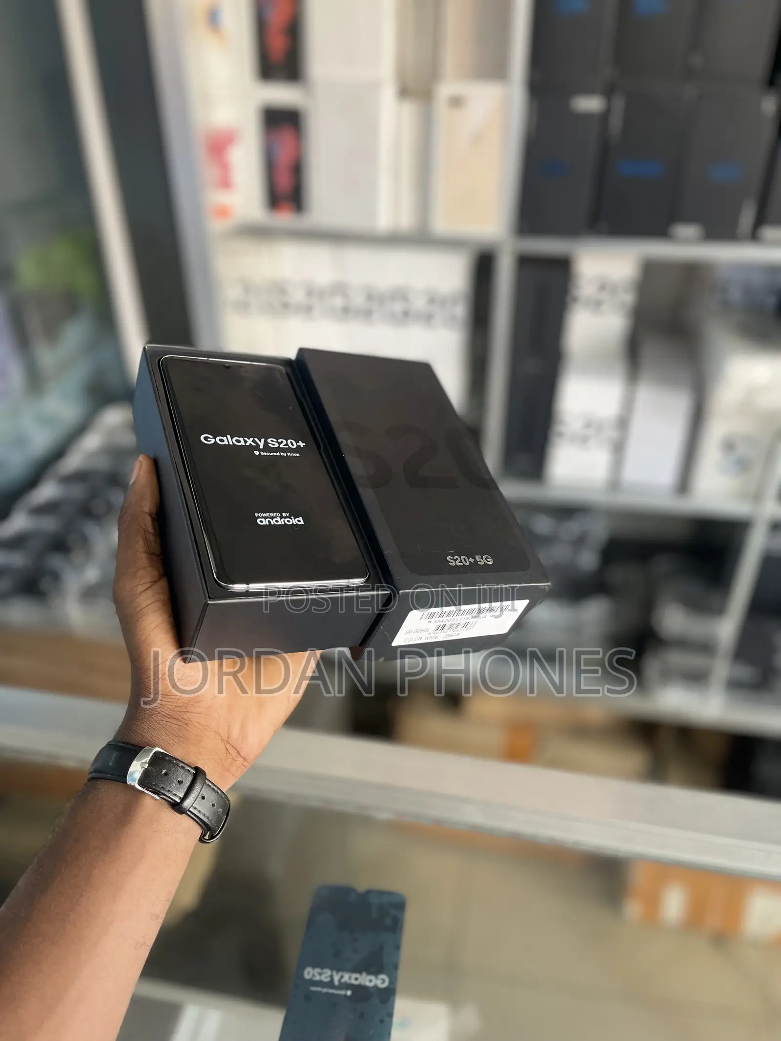 New Samsung Galaxy S20+ 5G 256 GB White