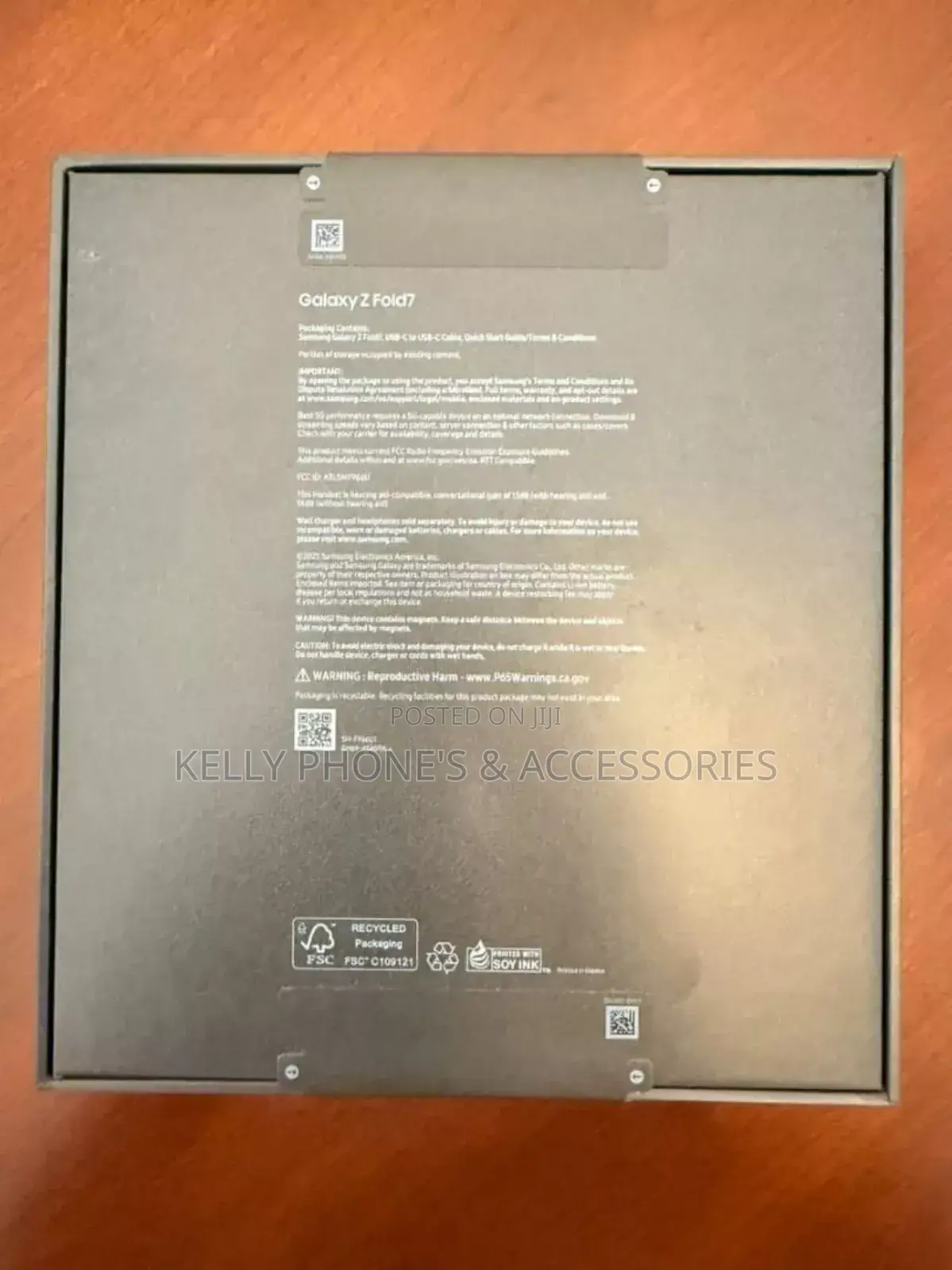 New Samsung Galaxy Z Fold7 512 GB Black