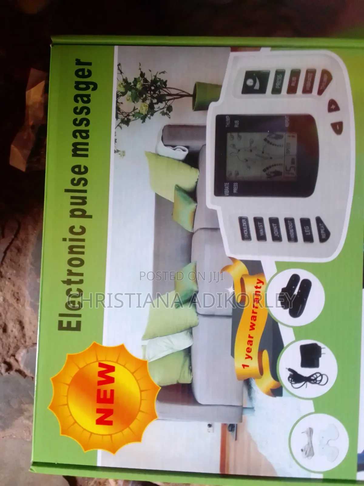 Pulse Massager With Slippers