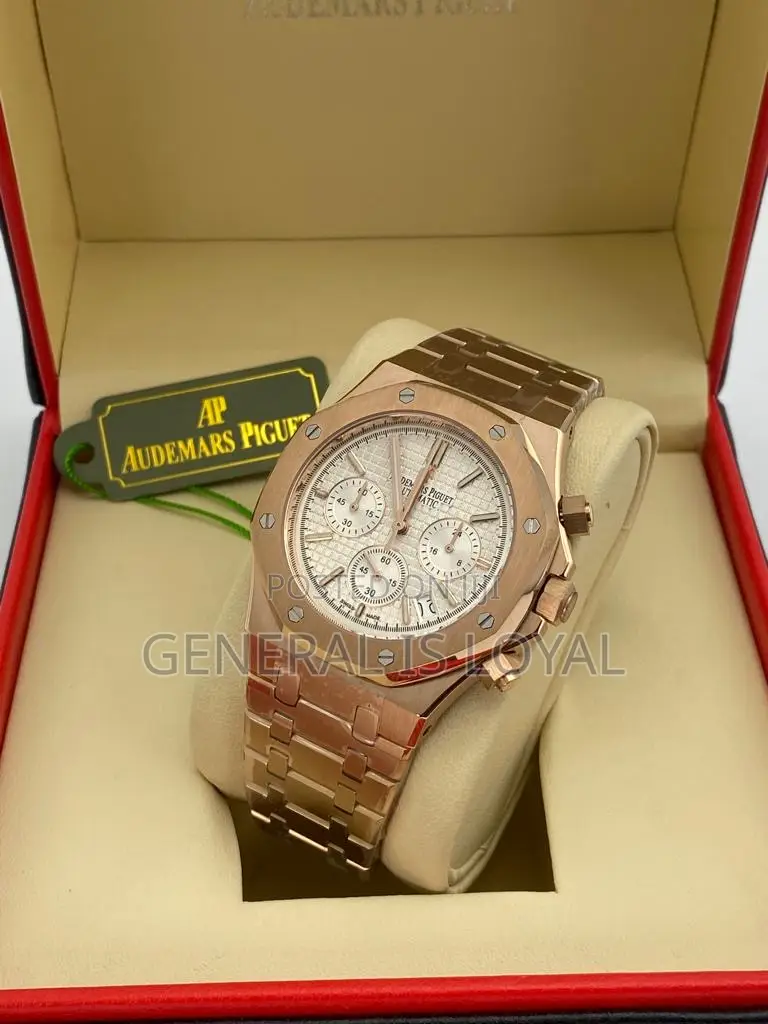 Audemars Piguet Royal Oak Selfwinding Chronograph In Rose Gold