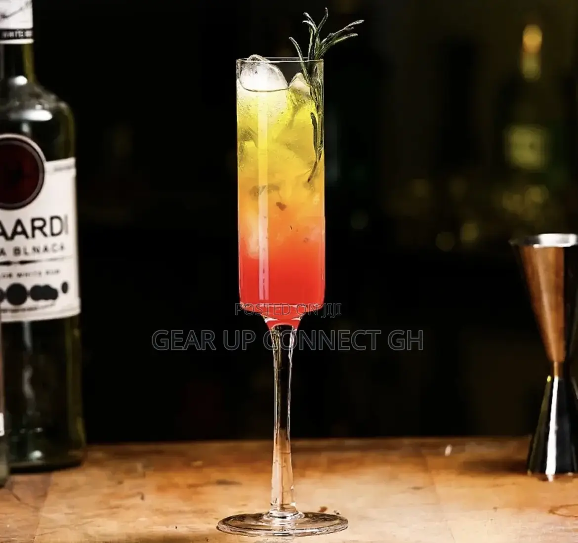 6pieces Cylinder Champagne Glass
