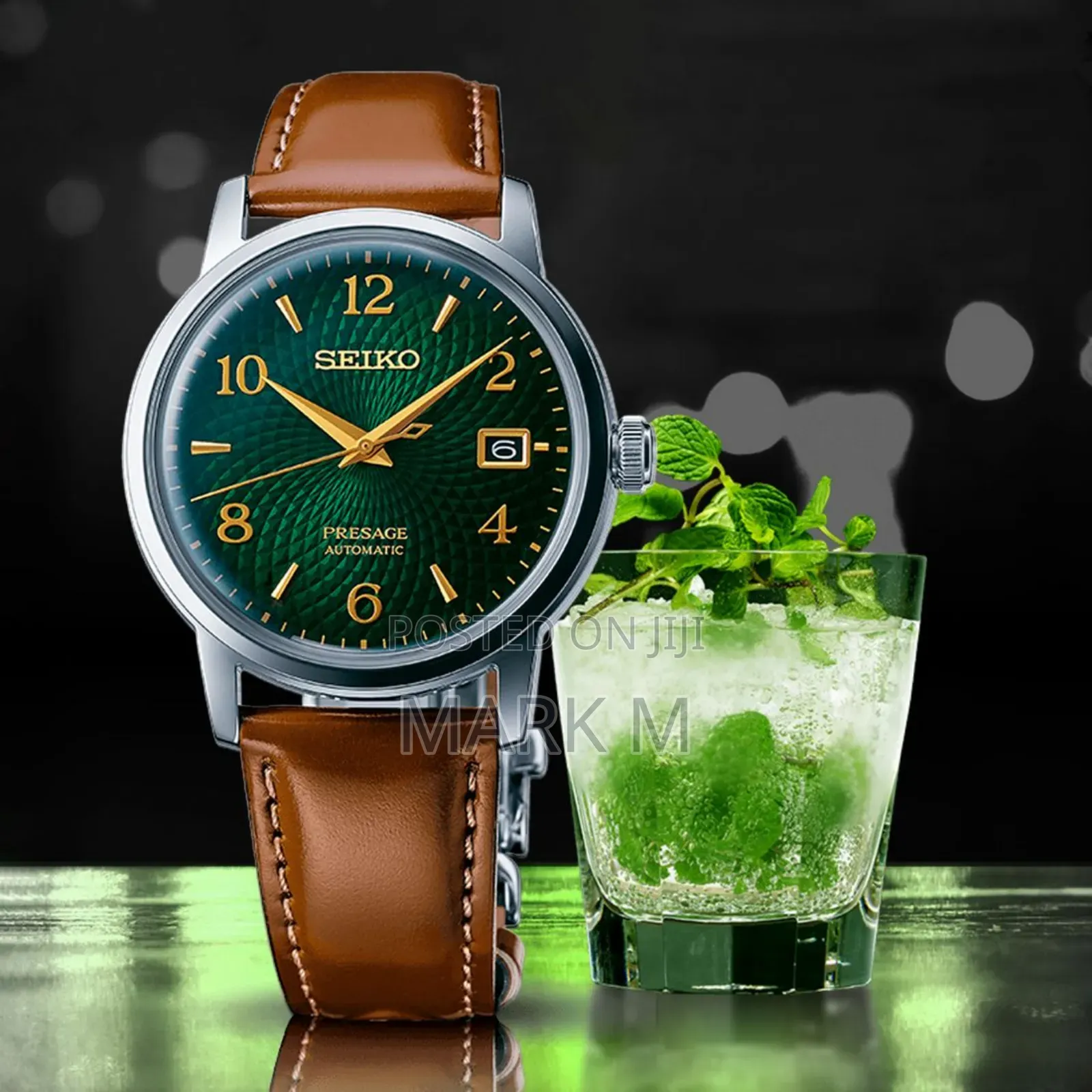 Seiko Automatic Leather