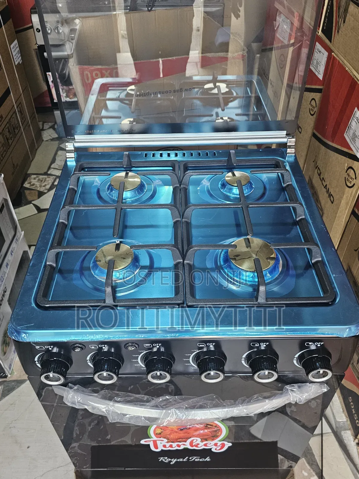 Royaltech Heavy Duty 60x60 Gas Cooker