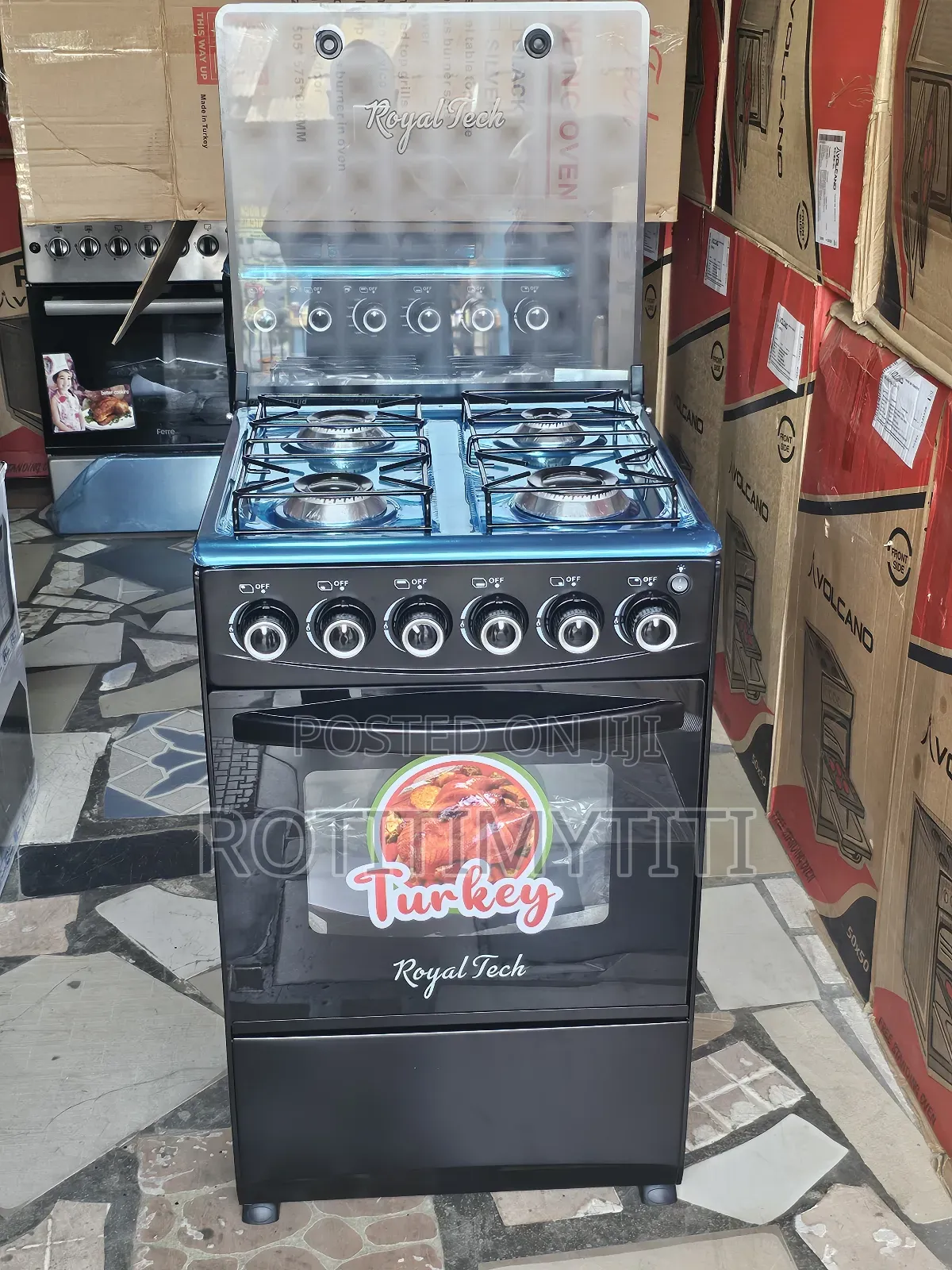 Royaltech Cool Gas Cooker 50x50cm