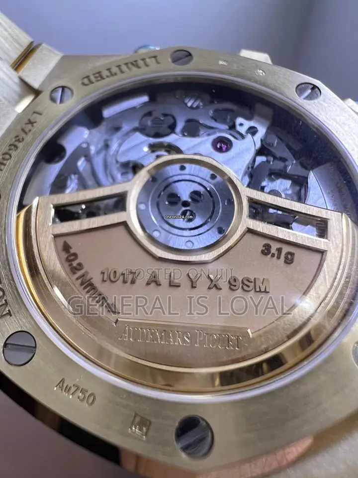 Audemars Piguet Royal Oak Chronograph Yellow Gold Limited Edition