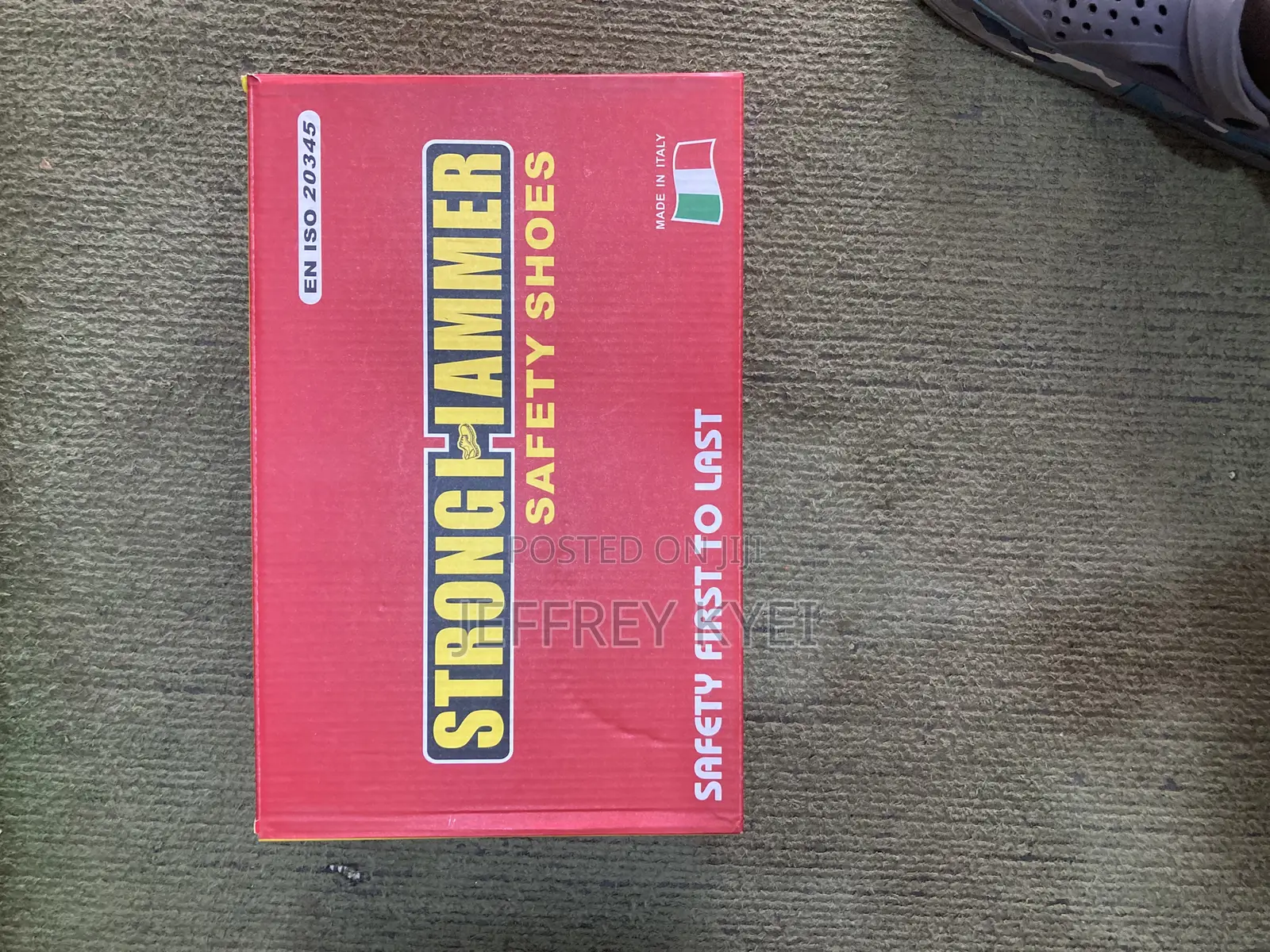 Strong Hammer Safety Boot