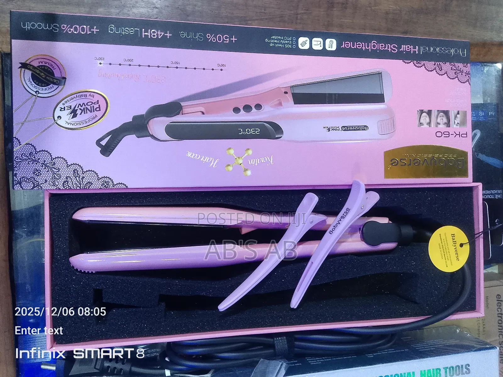 Babyverse Hair Straightener