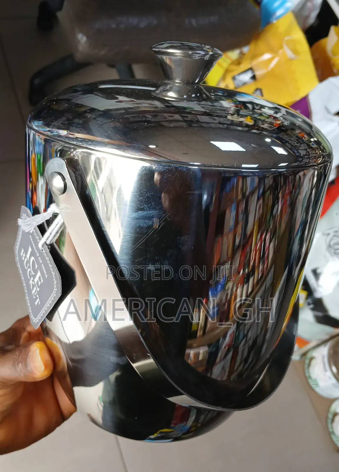 Ice Bucket With Handle