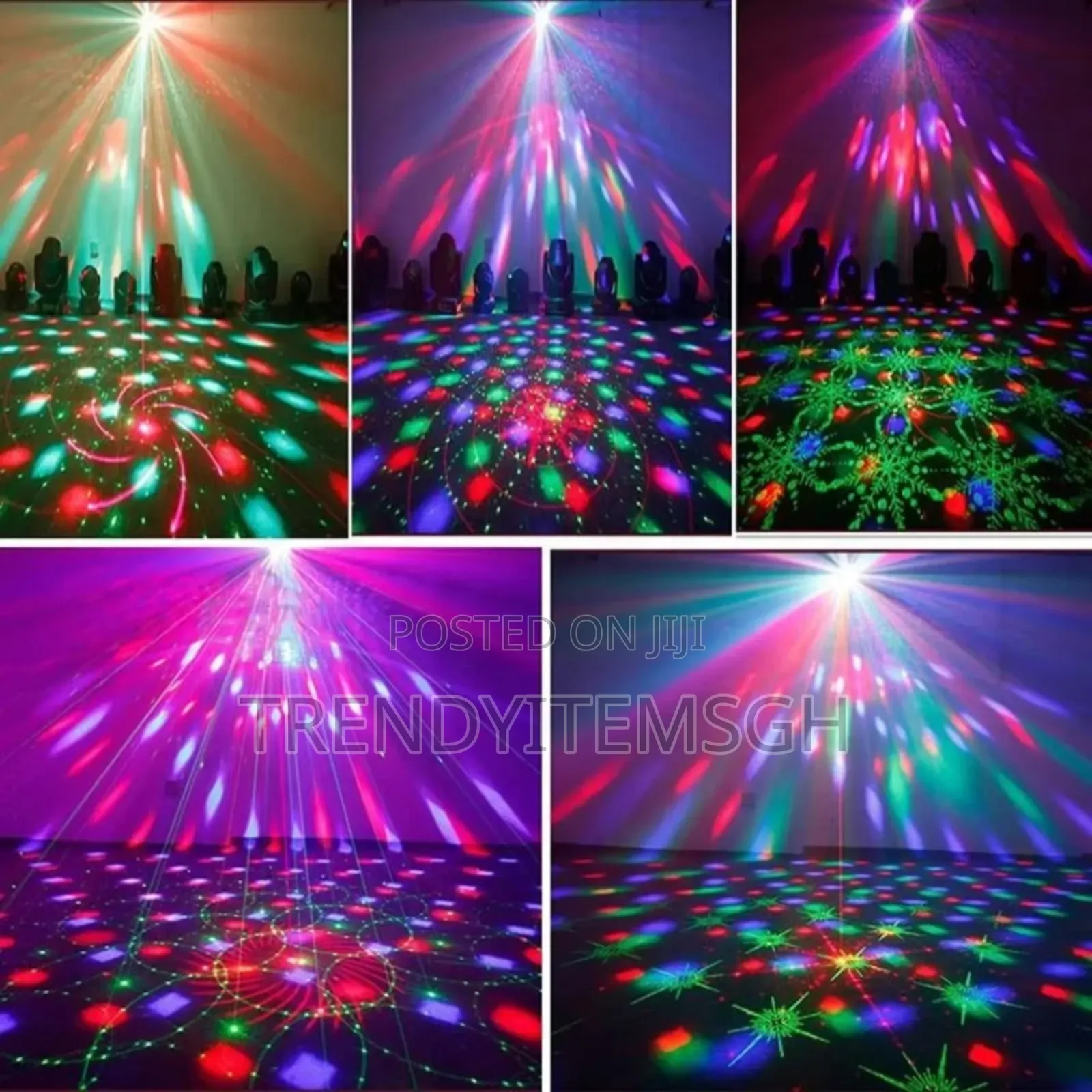 Disco Laser Magic Ball Light With Remote Control