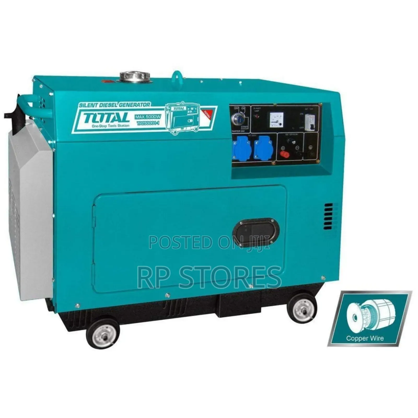 Total 5.5kva Disel Generator Silent