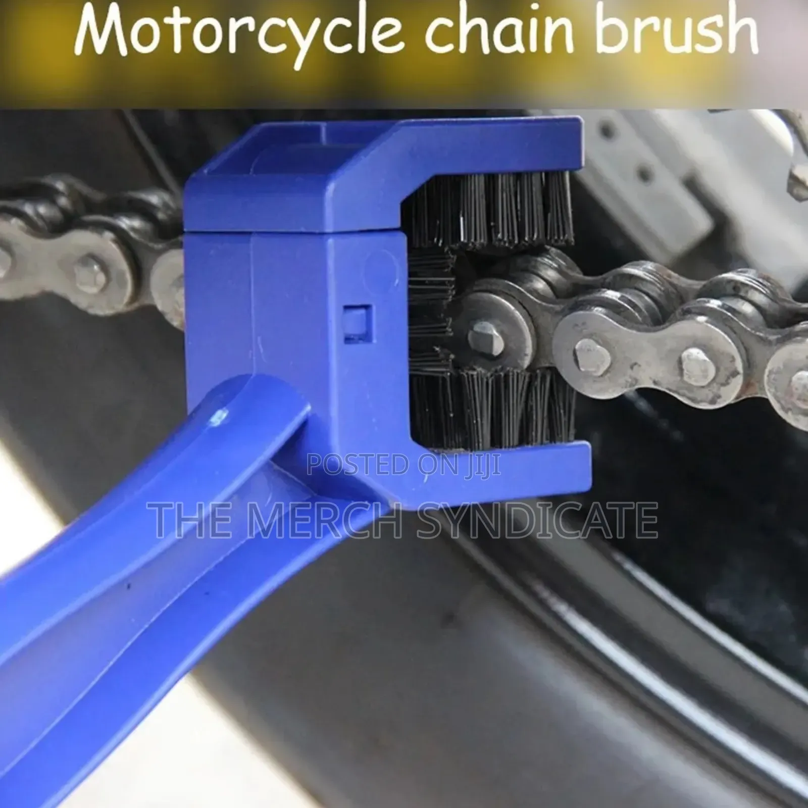 Universal Chain Brush for Motorcycle /Bike Chain Cleaning Oiling