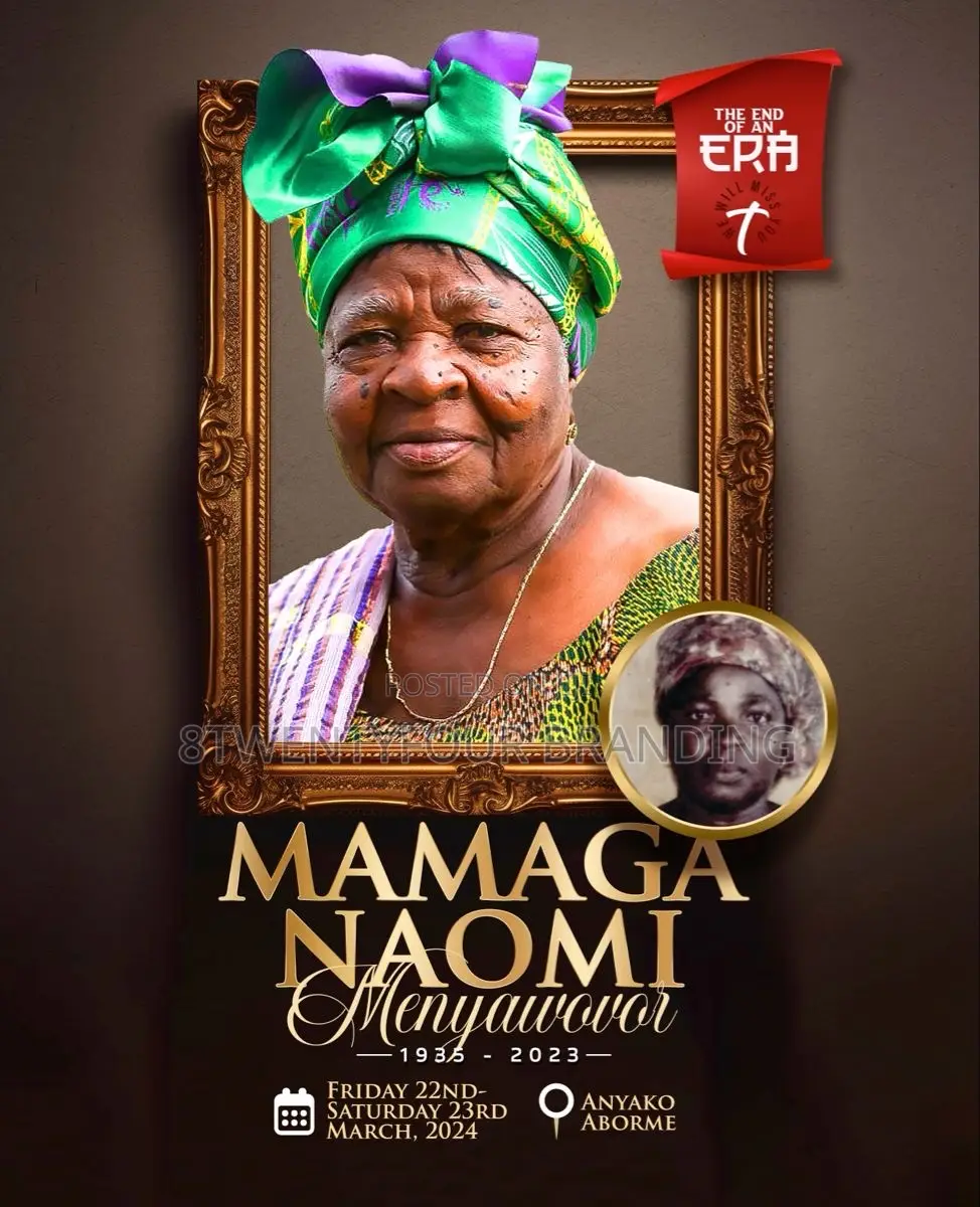 Funeral Posters Design and Printing