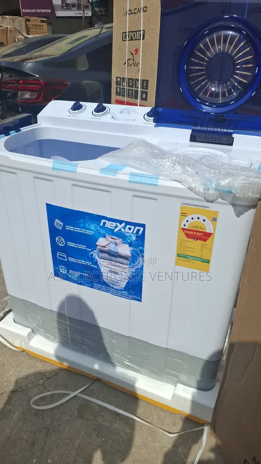 Nexon 15kg Twin Tub Semi-Automatic Washing Machine