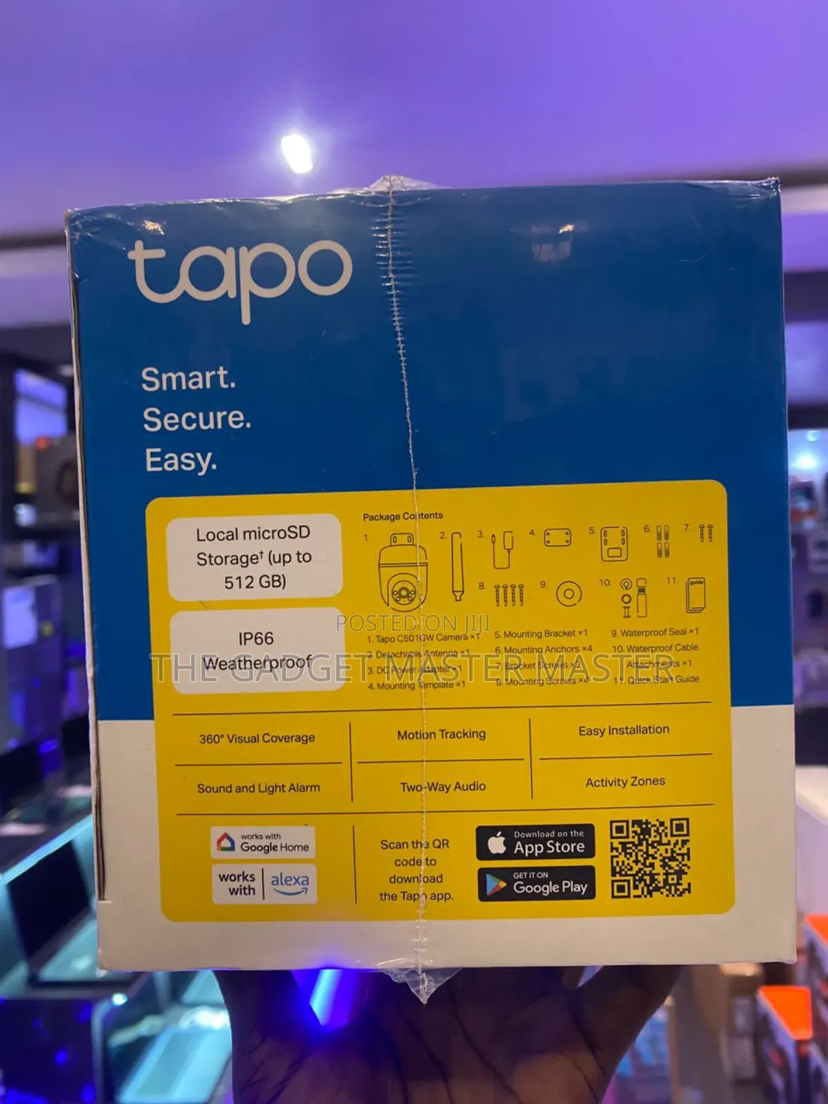 Tapo C501gw Outdoor Pan/Tilt 4g Lte Security Camera