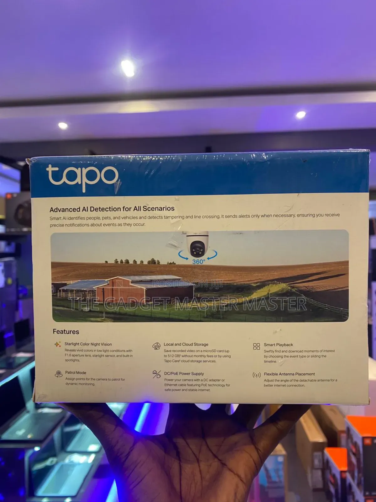 Tapo C501gw Outdoor Pan/Tilt 4g Lte Security Camera