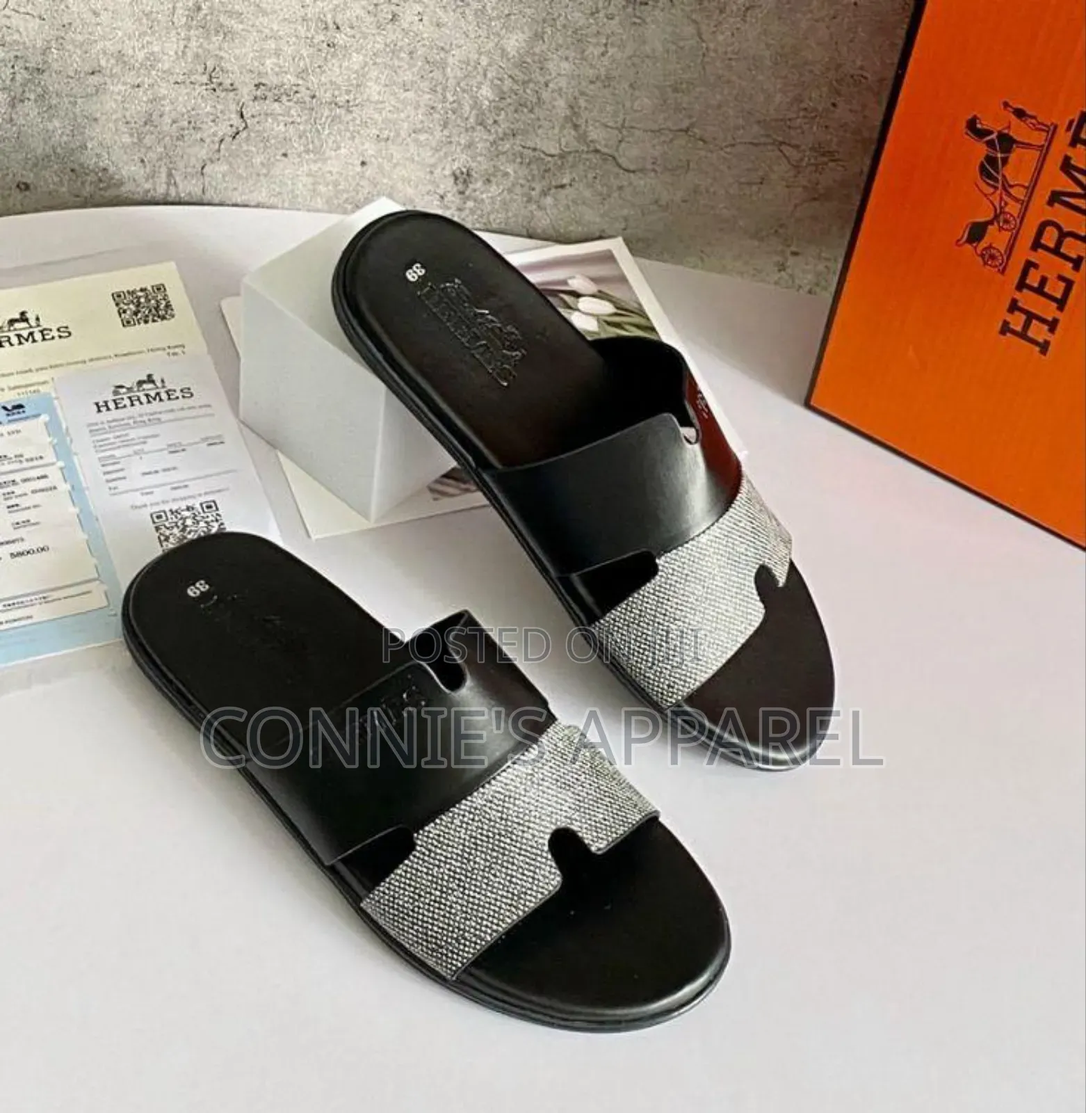 Original Hermes Slippers for Men