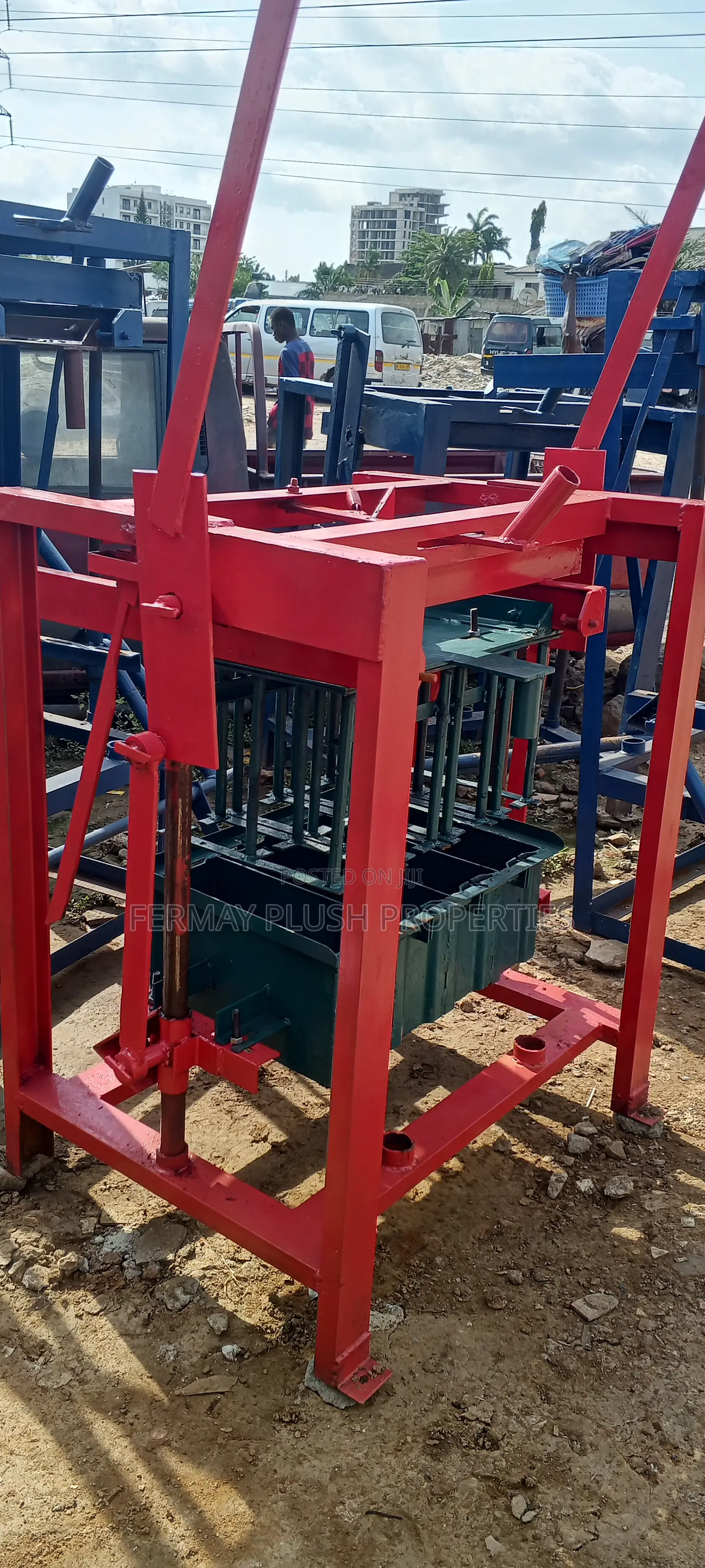 Quality and Functionable Made in Ghana Block Machines