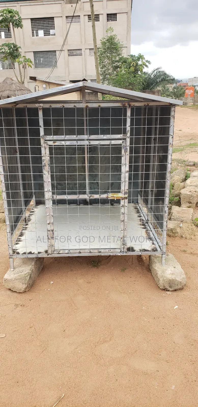 4by4 Single Bulldog Cages