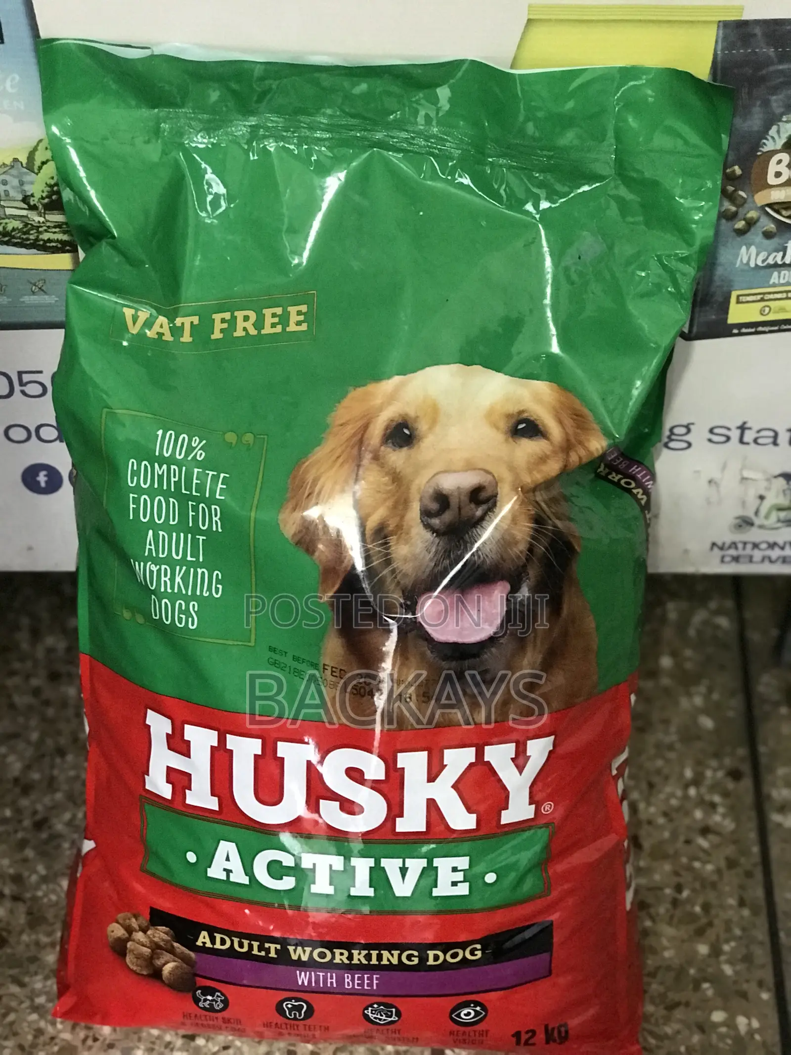 Husky Active Complete Adult Dog Food 12kg