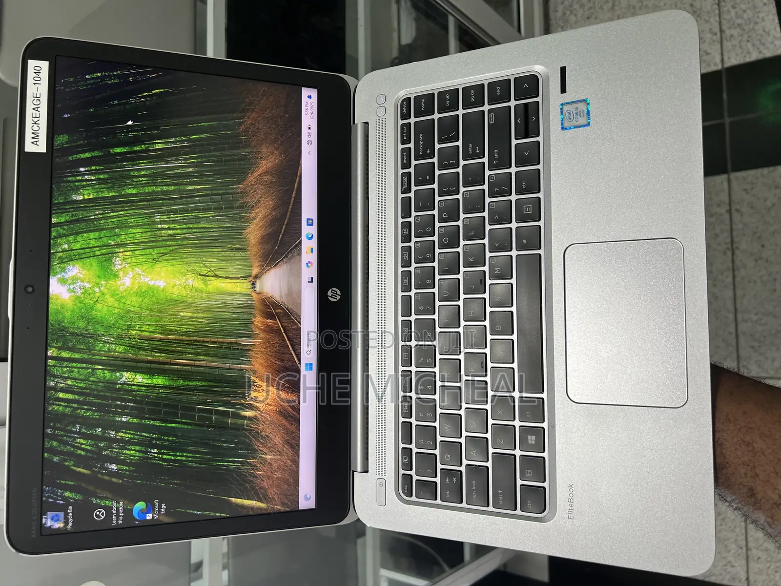 Laptop HP EliteBook Folio 1040 G3 8GB Intel Core i5 SSD 256GB