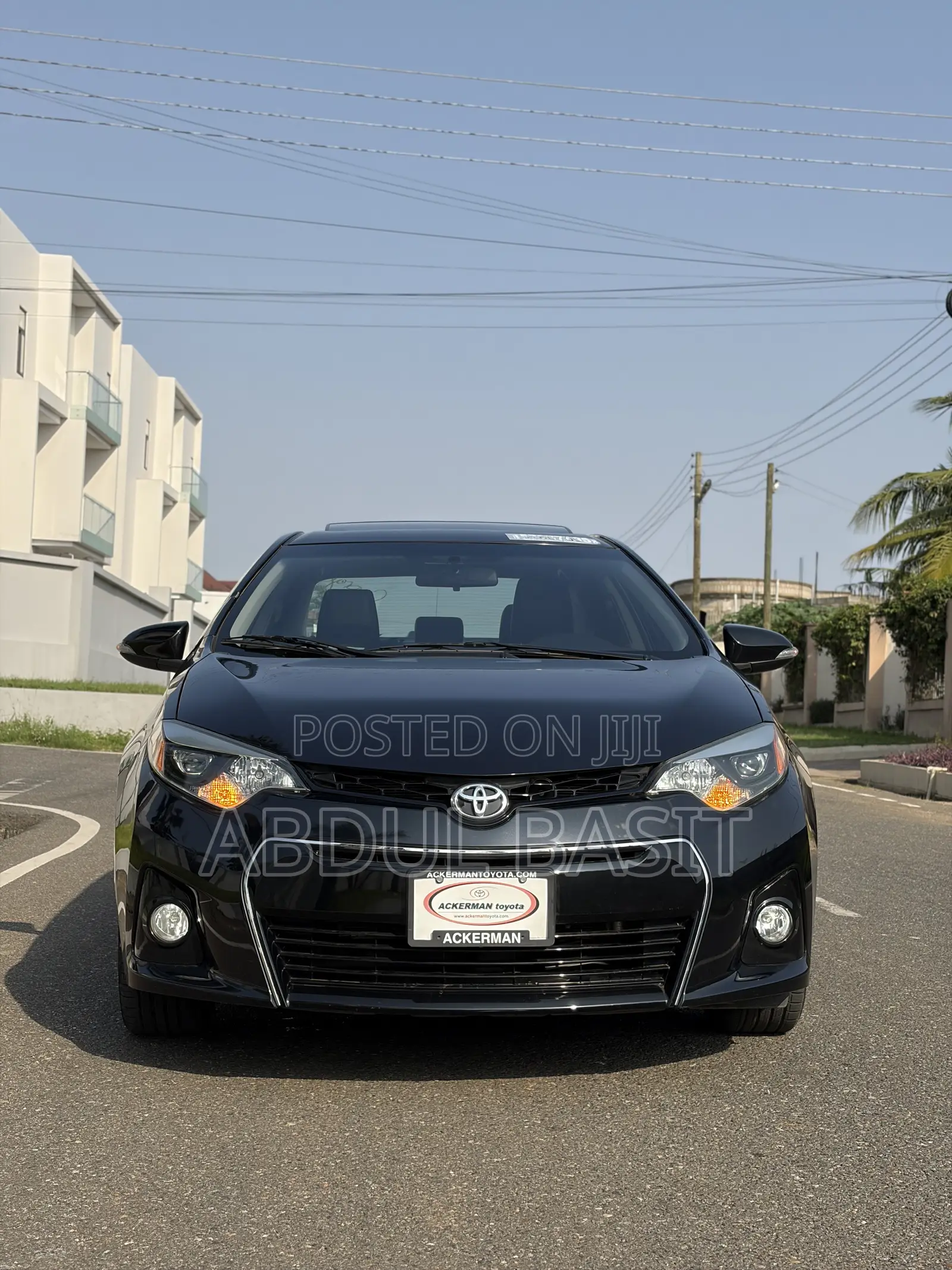 Toyota Corolla S 4dr Sedan (1.8L 4cyl CVT) 2015 Black