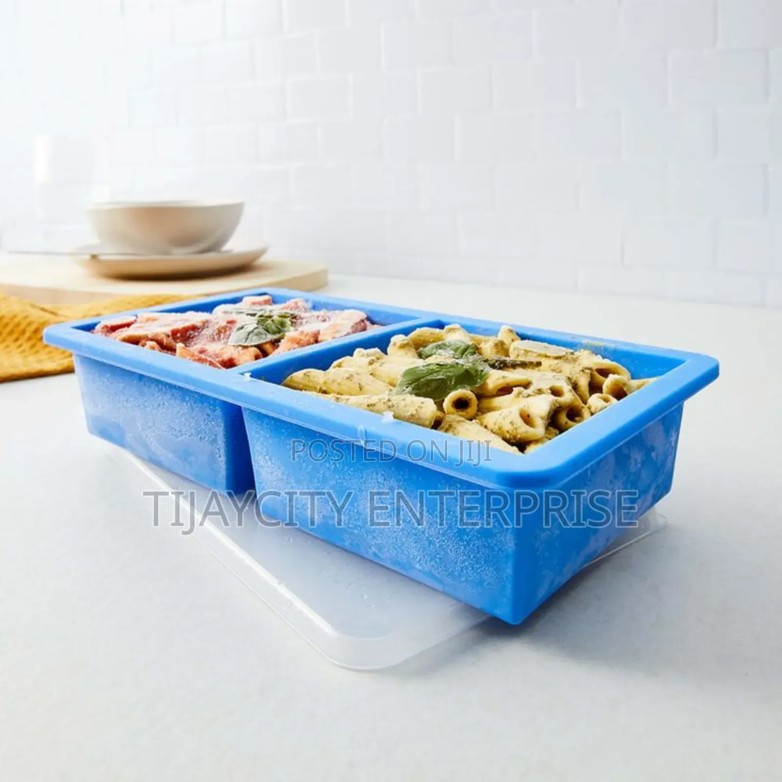 Silicone Soup Freezer Tray With Lid