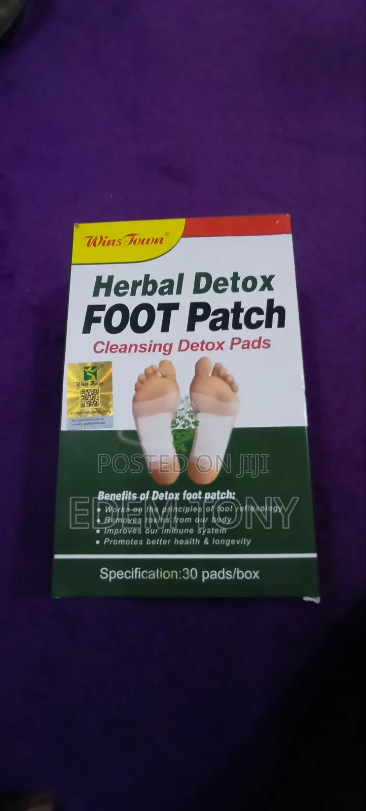Herbal Detox Foot Patch - Cleansing Detox Pads