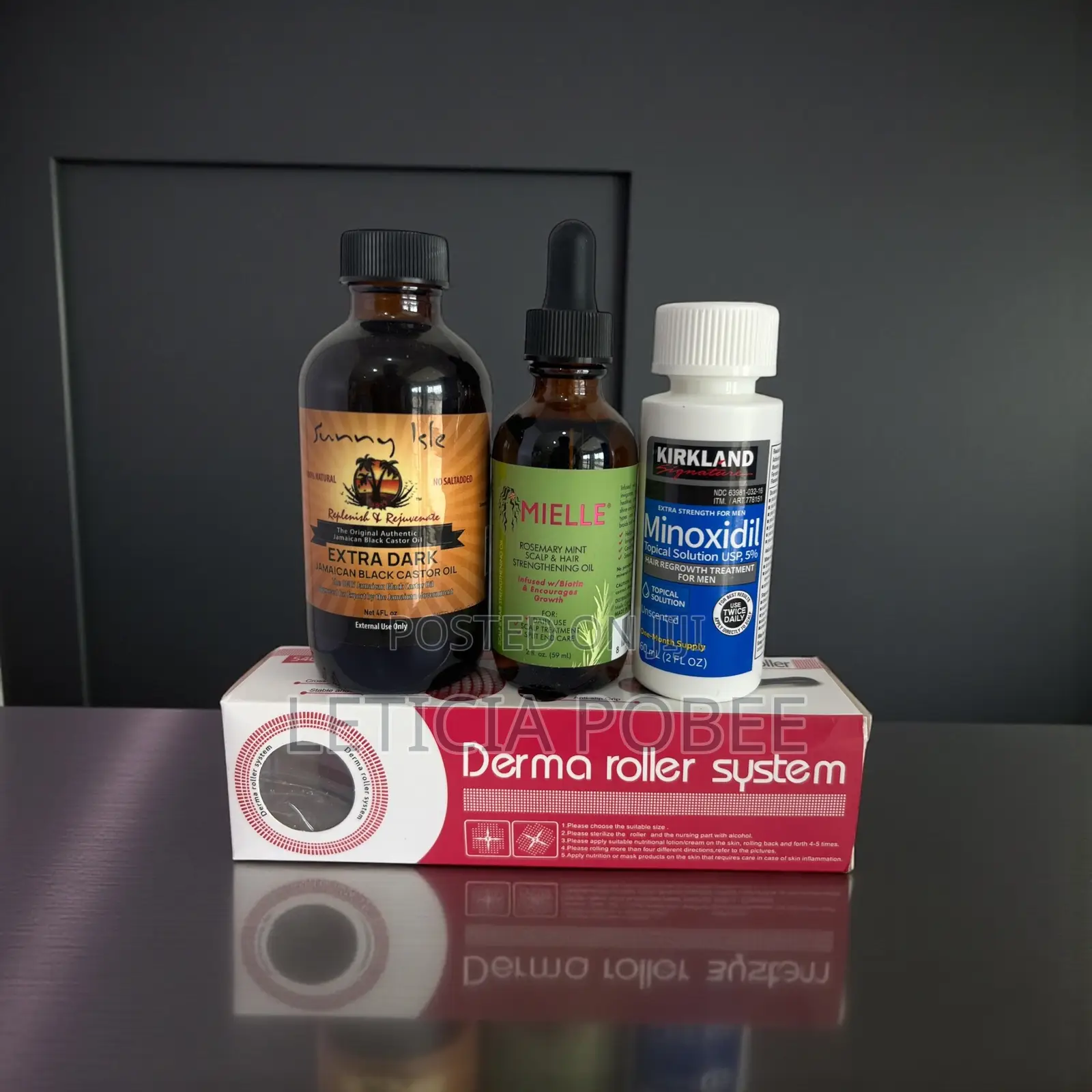 4-in-1 Hair Beard Growth Max Kit ,Fast Regrowth +Strengthening