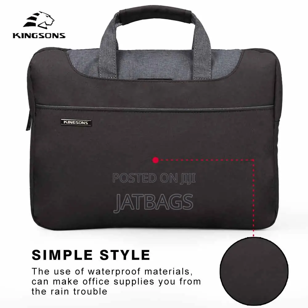 14-15 Inches Hand and Shoulder Waterproof Laptop Bag (Free Delivery)