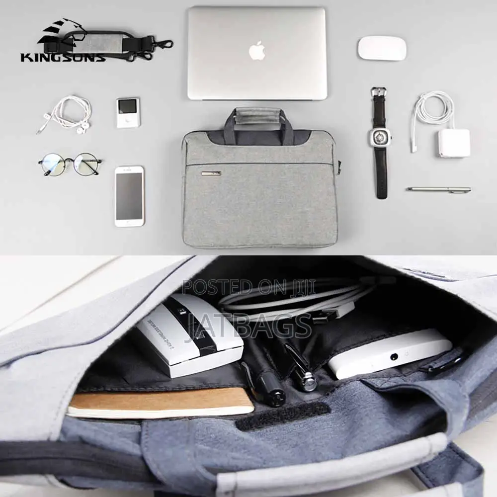 14-15 Inches Hand and Shoulder Waterproof Laptop Bag (Free Delivery)