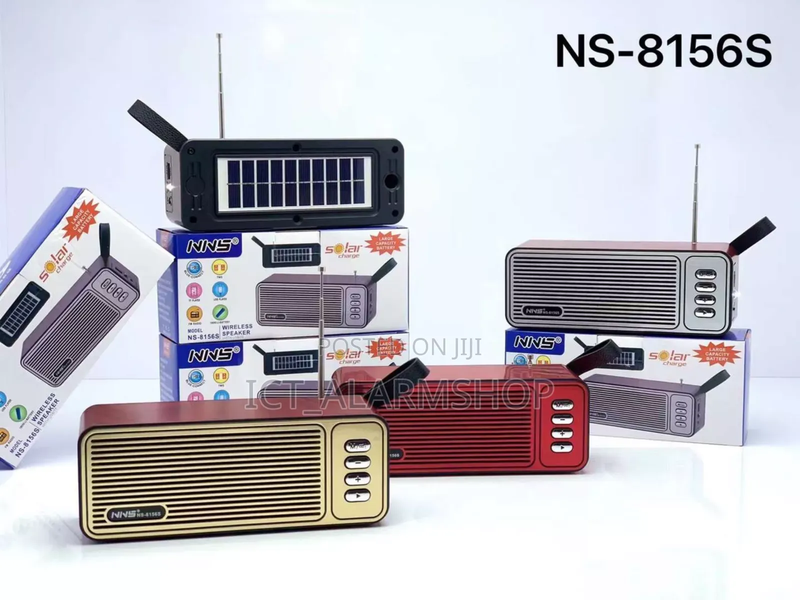 Solar Power Radio Bluetooth Player Box