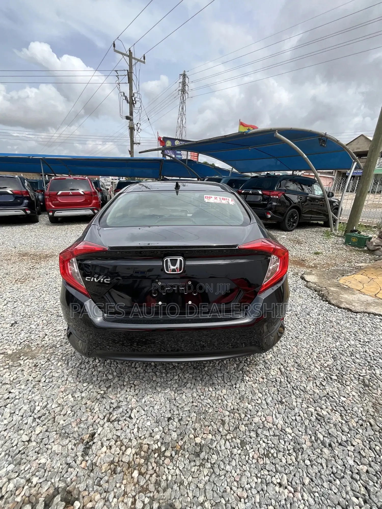 Honda Civic EX-L Sedan 2018 Black