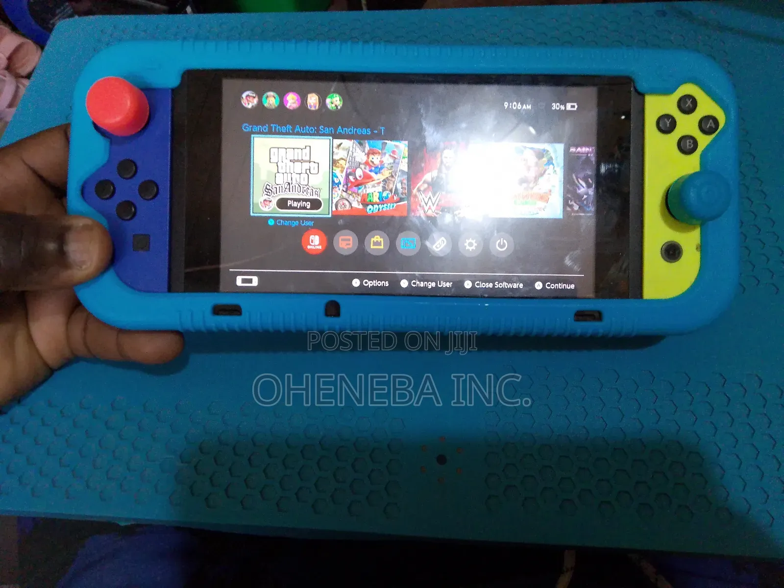 Customized Nintendo Switch Jailbreak With Games
