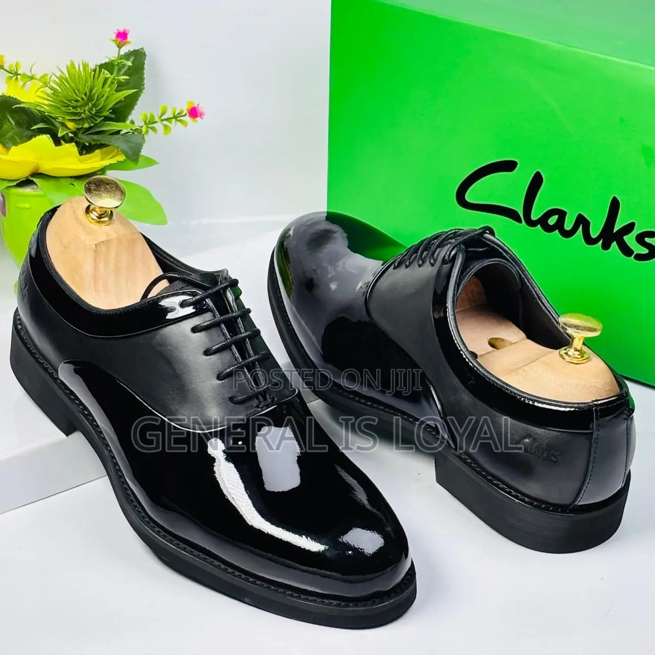 Clarks Black Lace Mix Leather Men’S Shoe