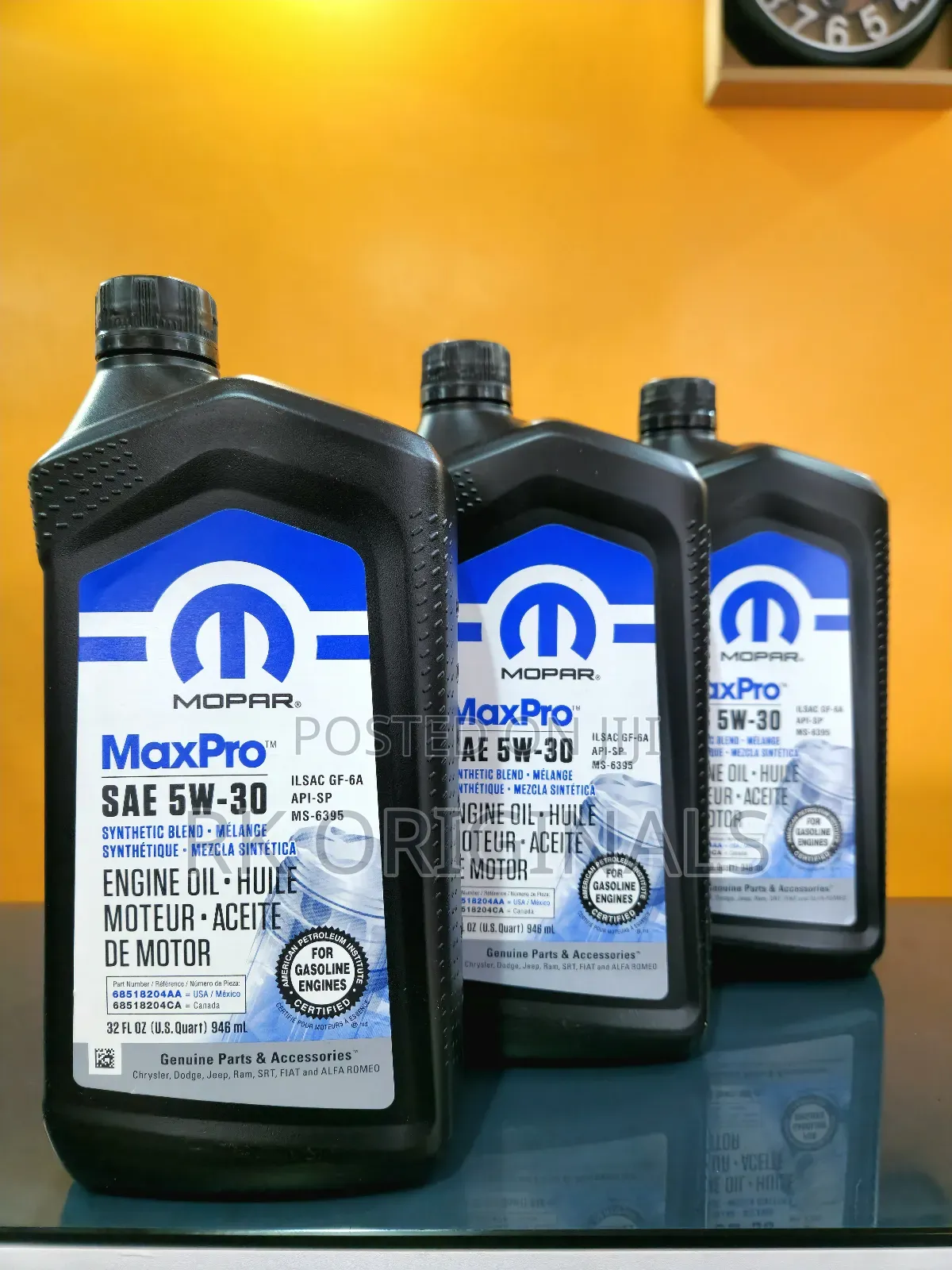 Mopar 5w30 Engine Oil 1l Imported From Usa 🇺🇸