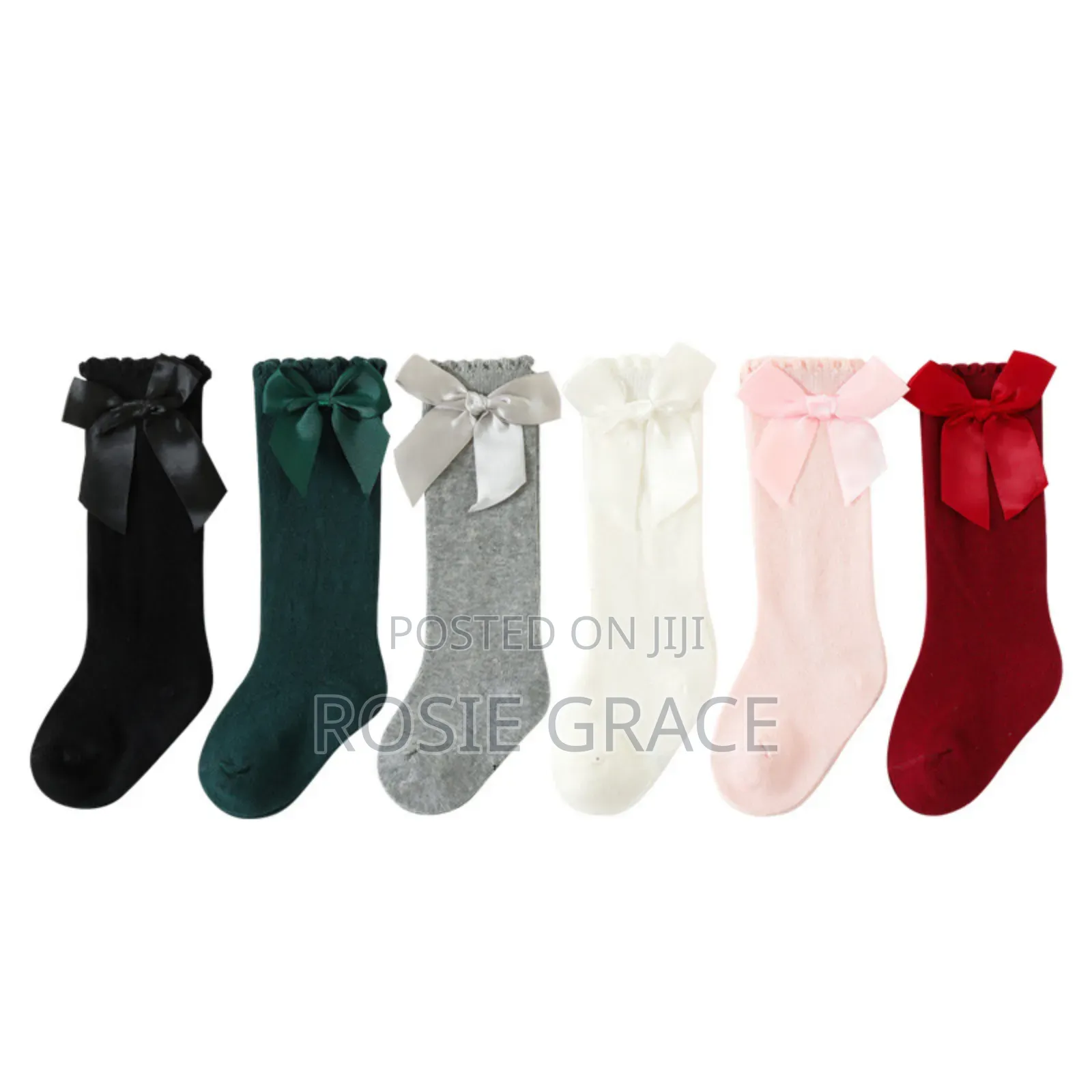 3 Pairs Knee Length Stockings