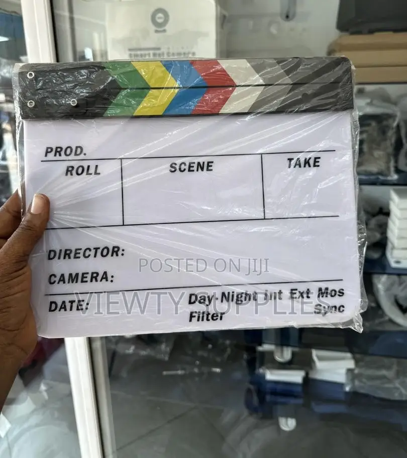 Original Director Film Movie Clapperboard Slate