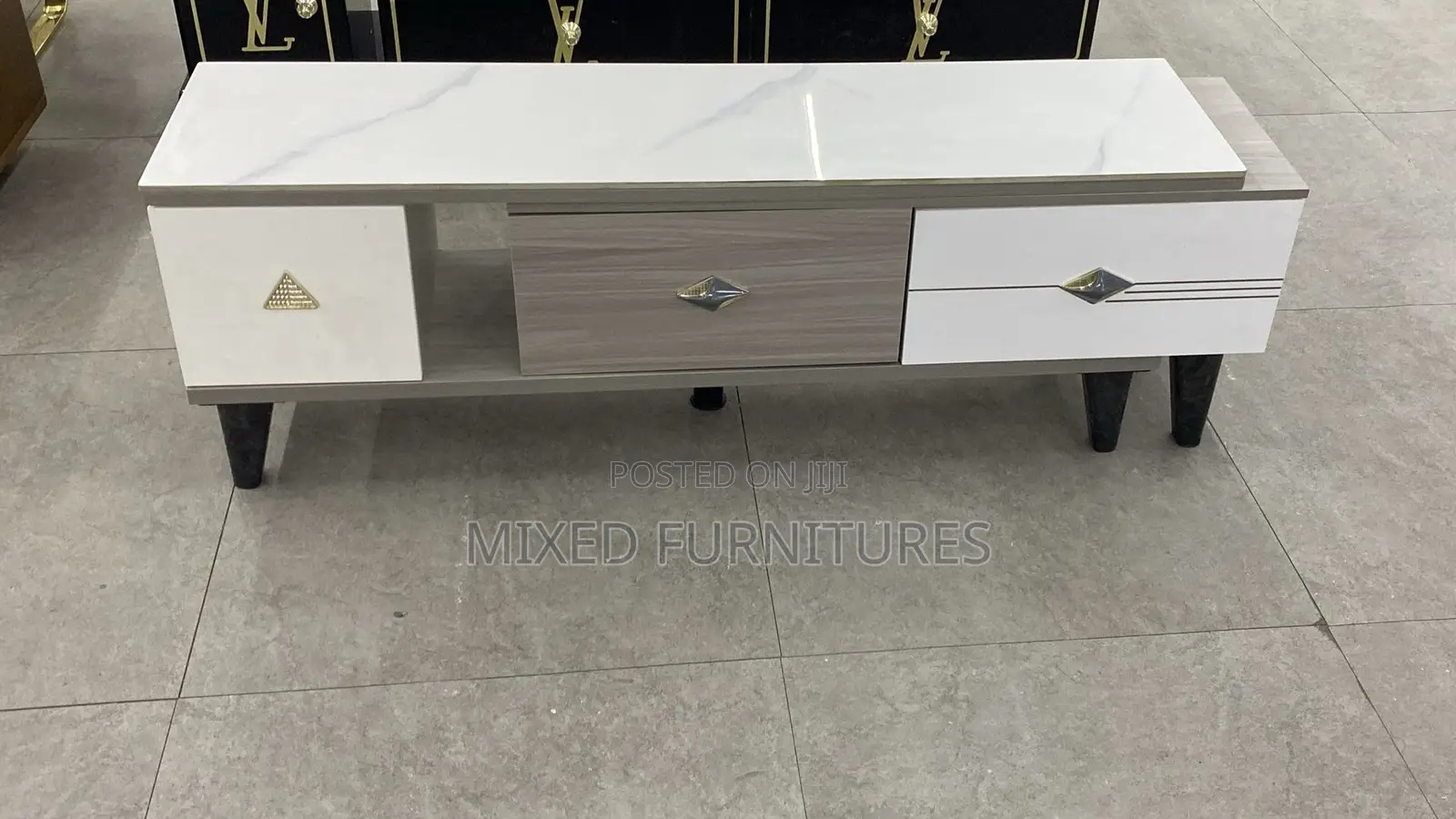 Tv Stand Marble Top With Drawers