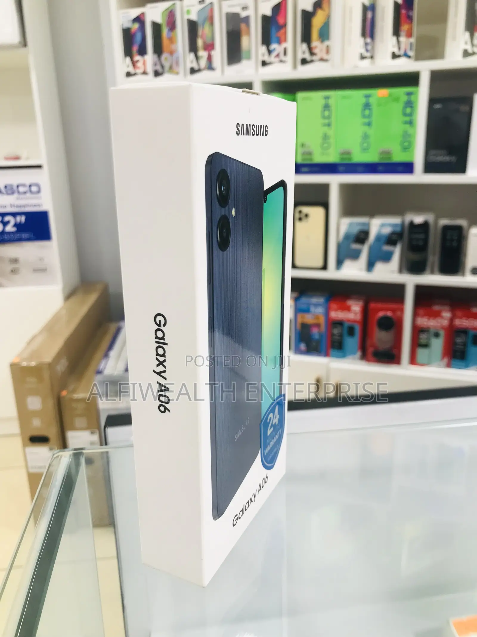 New Samsung Galaxy A06 64 GB Black
