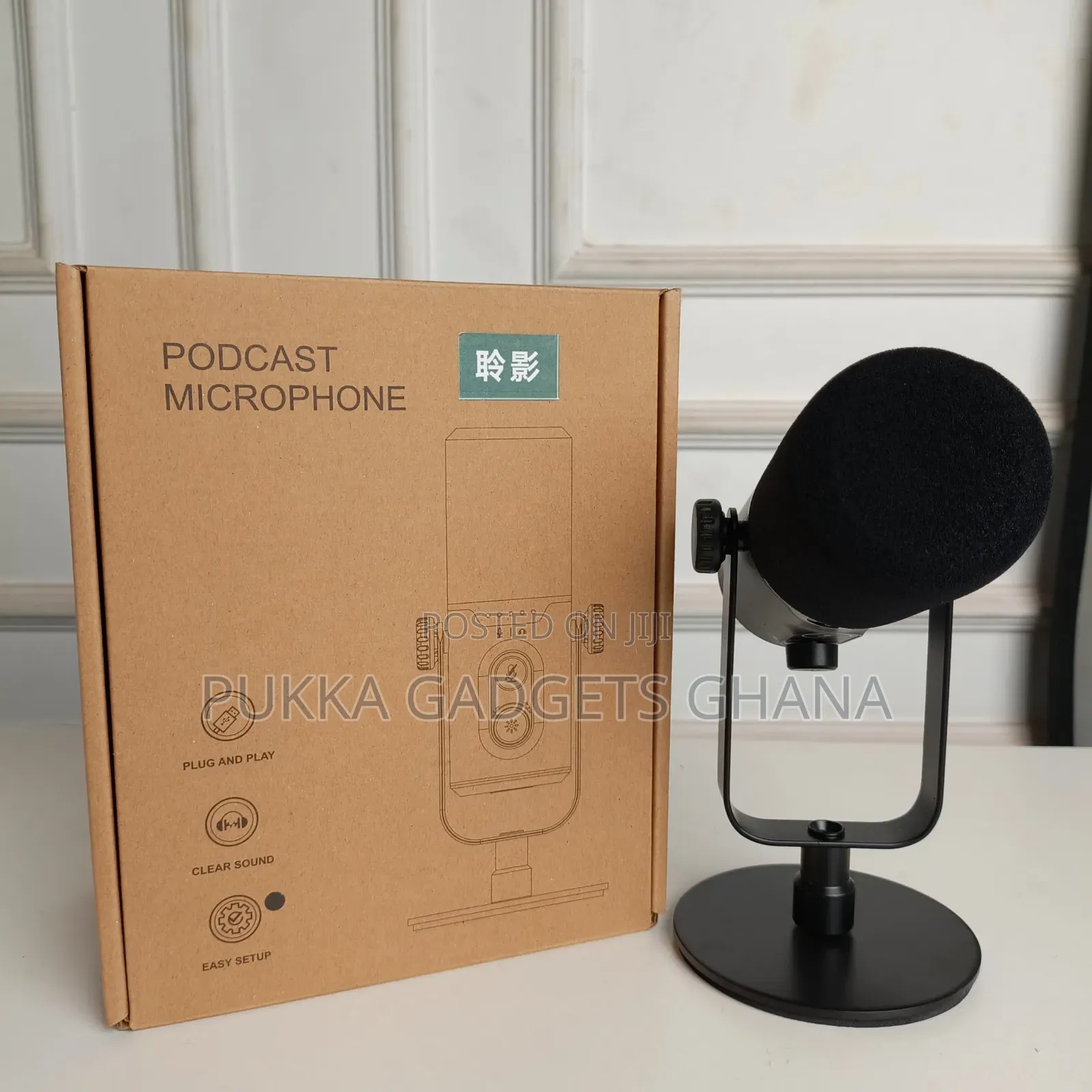 Linim Pd12 Dynamic Usb/Xlr Microphone With Earphone Port