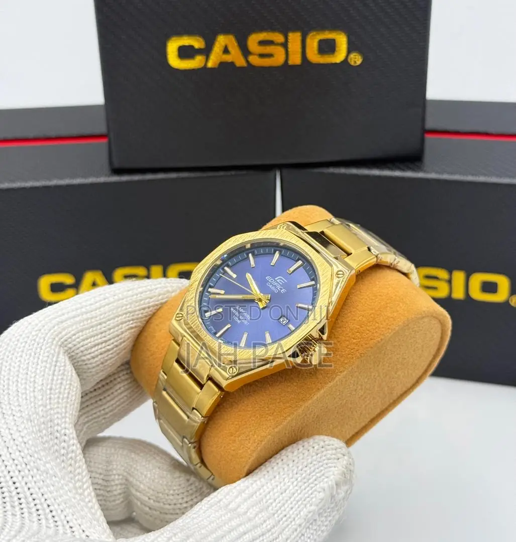 Gold-Tone Casio Edifice Efr-S108d-2av Watches