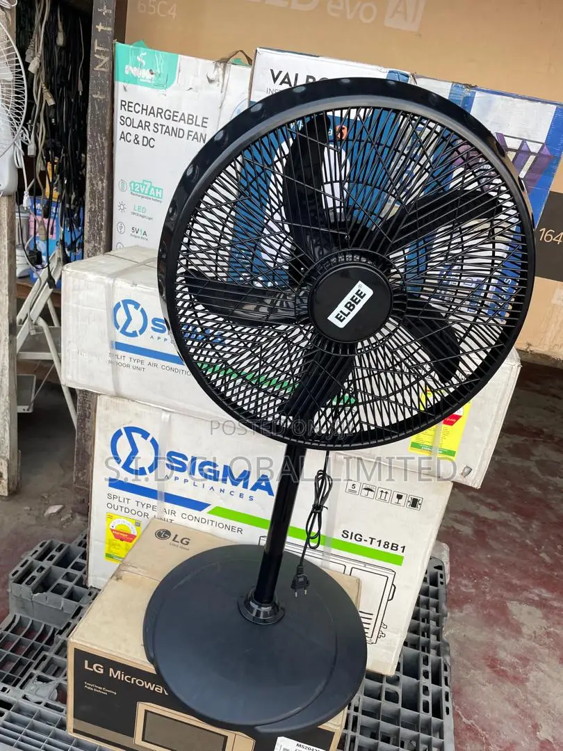 Affordable Elbee Standing Fan 18"