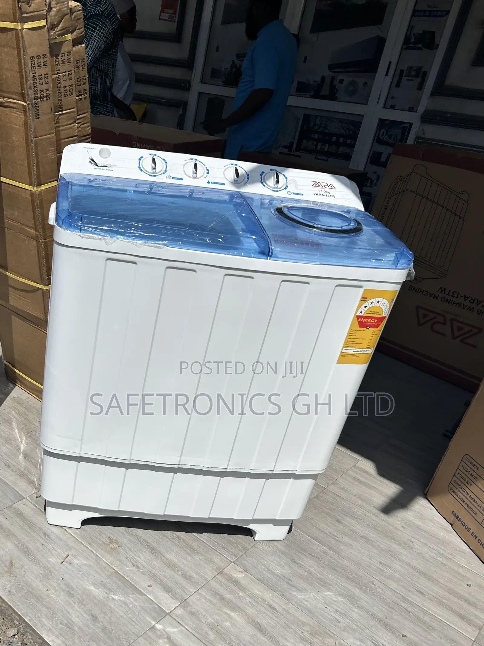 Try Zeal Unique Zara 13kg Semi Automatic Washer