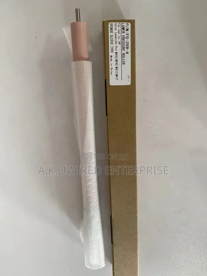 Fuser Lower Sleeved Pressure Roller for Hp 377 477 452 M377 M477 M452
