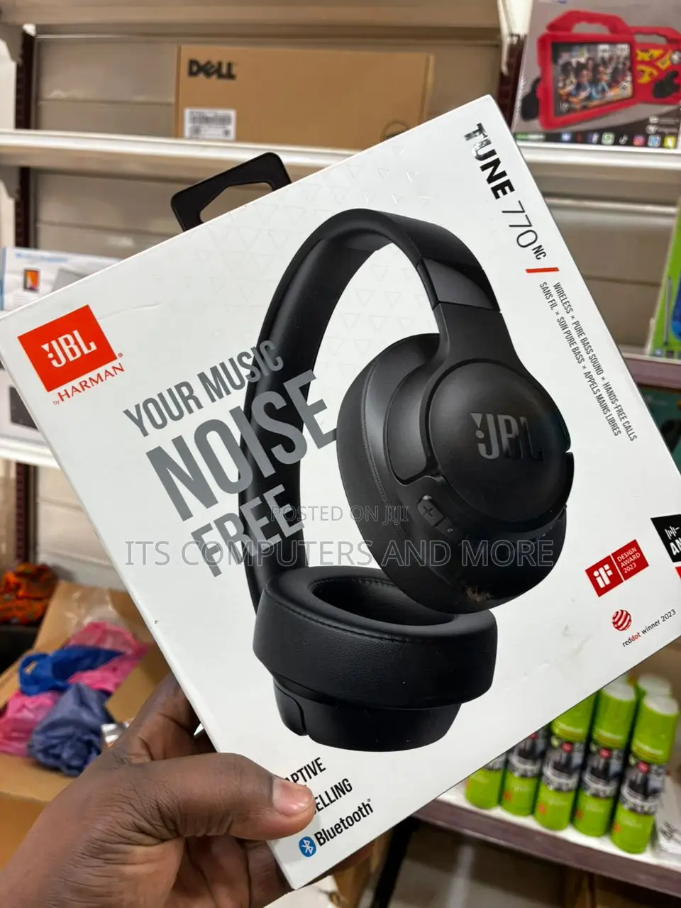 JBL Tune 770nc Wireless Over-Ear Headphones