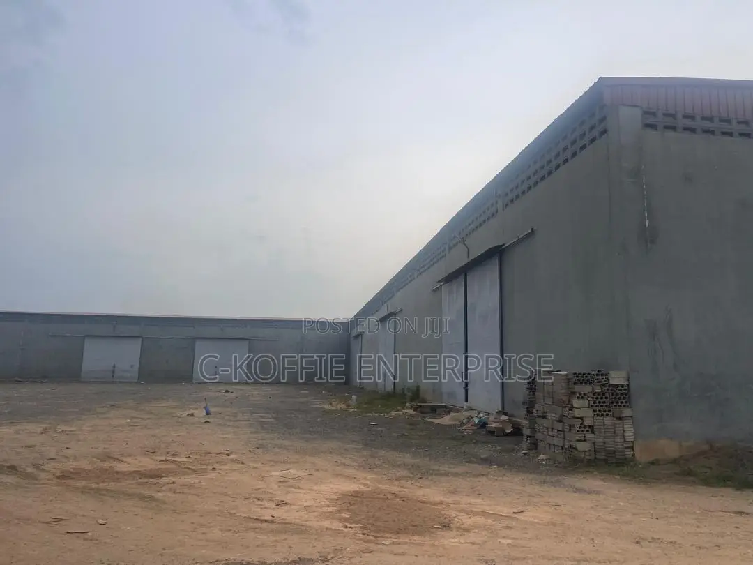 4000 SQM Warehouse on 5.5 Acers Land for Sale at Tema