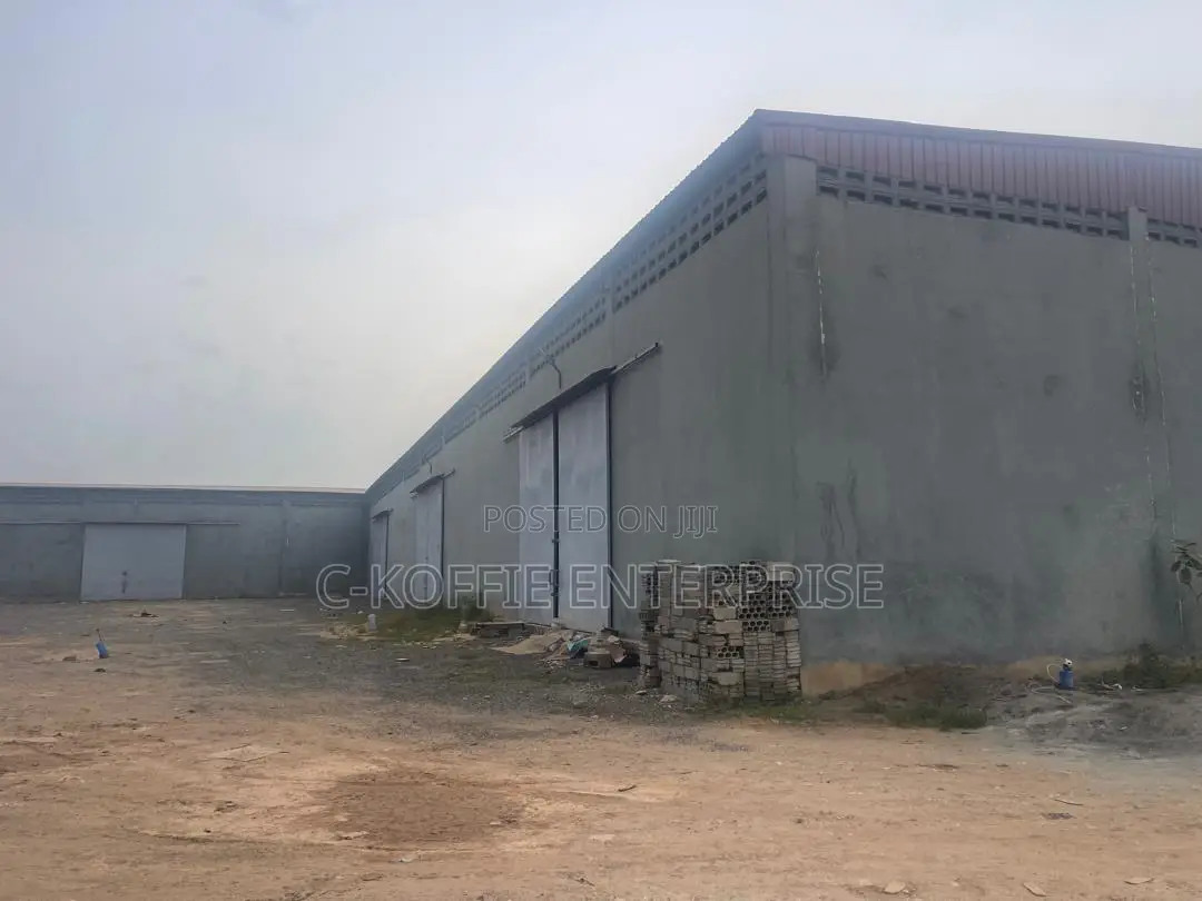 4000 SQM Warehouse on 5.5 Acers Land for Sale at Tema