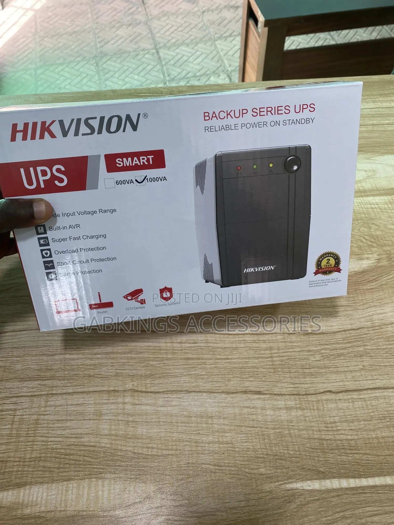 Hikvision Ups -1000va