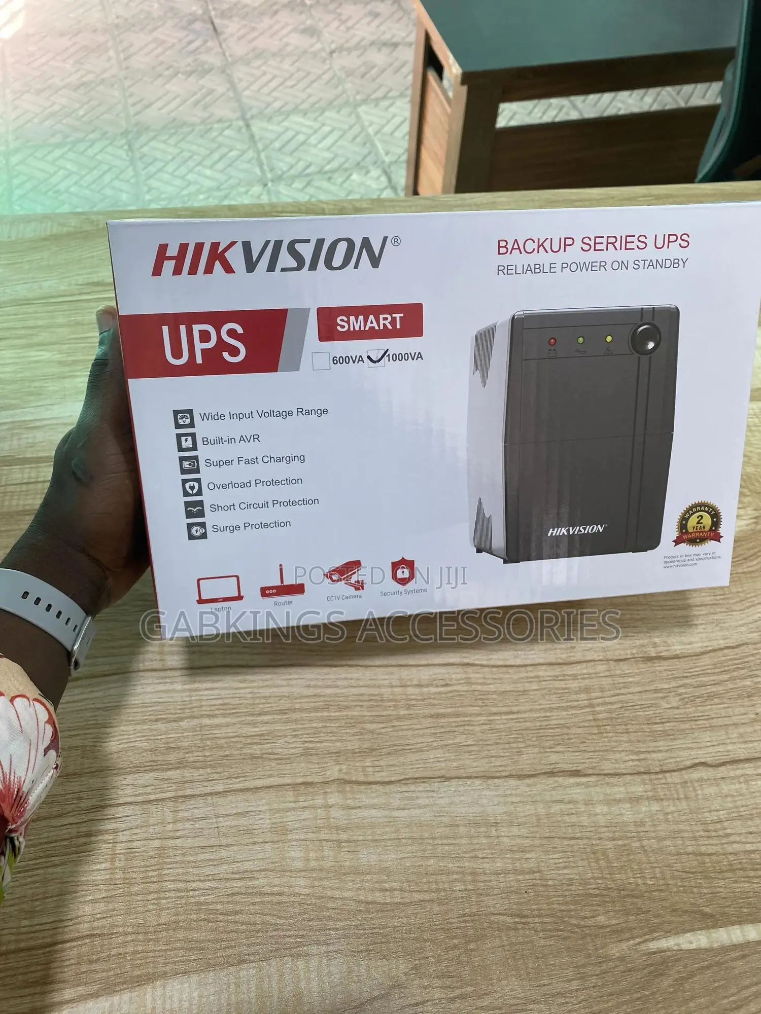 Hikvision Ups -1000va